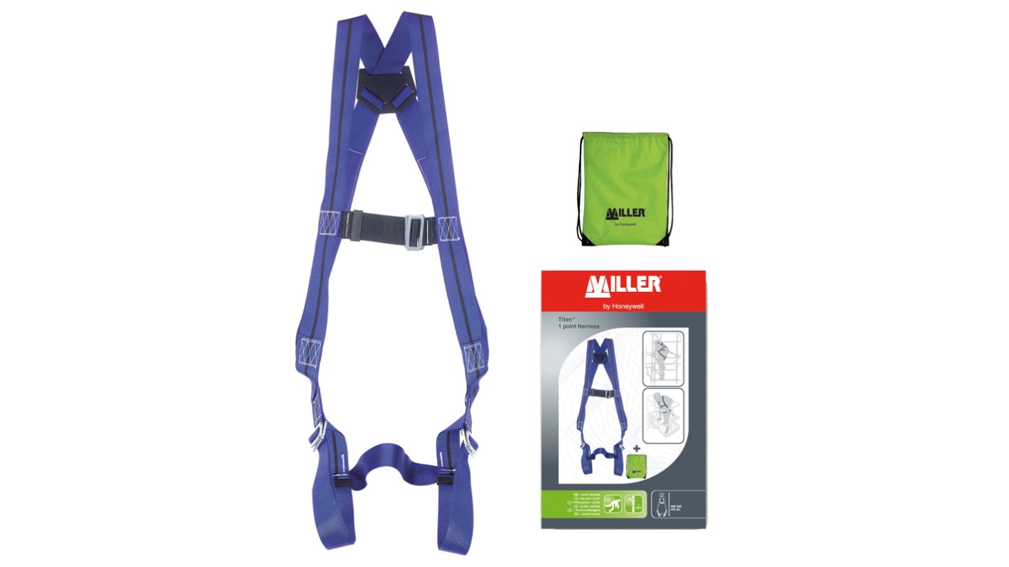 Honeywell Safety 1031438 Rear Attachment Safety Harness, 100kg Max, Universal