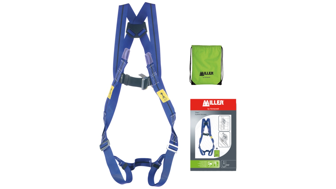 Honeywell Safety 1031440 Front, Rear Attachment Safety Harness, 100kg Max, Universal