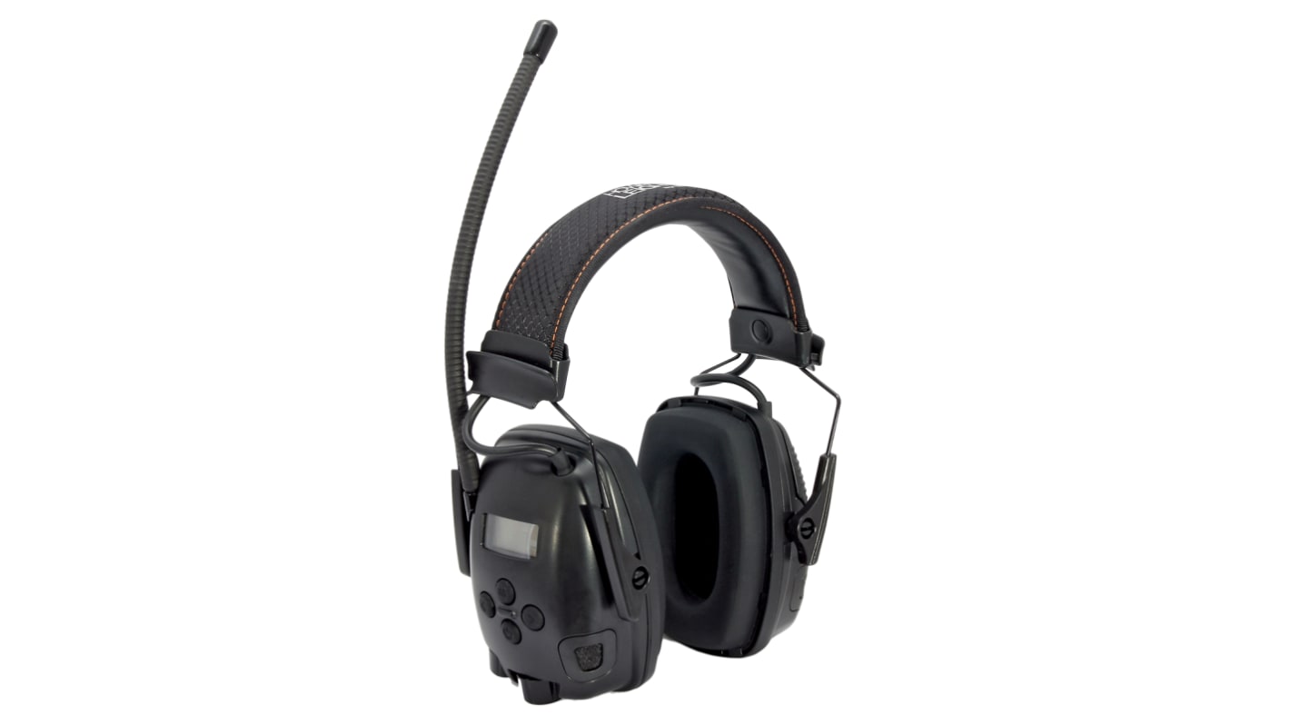 Honeywell Safety Sync Wired Electronic Ear Defenders with Headband, 29dB, Noise Cancelling Microphone