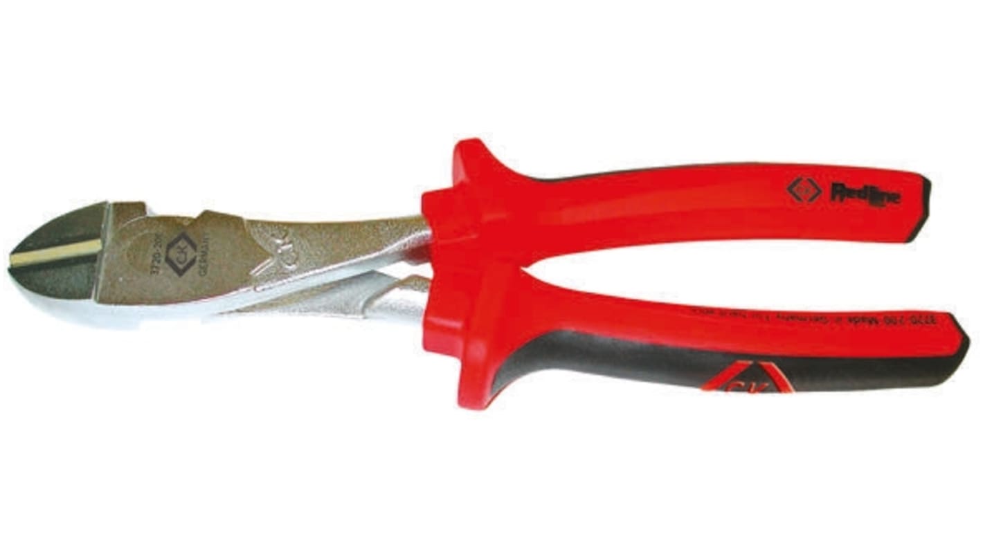 Alicates de corte lateral CK, capacidad de corte 4.2mm, long. total 200 mm