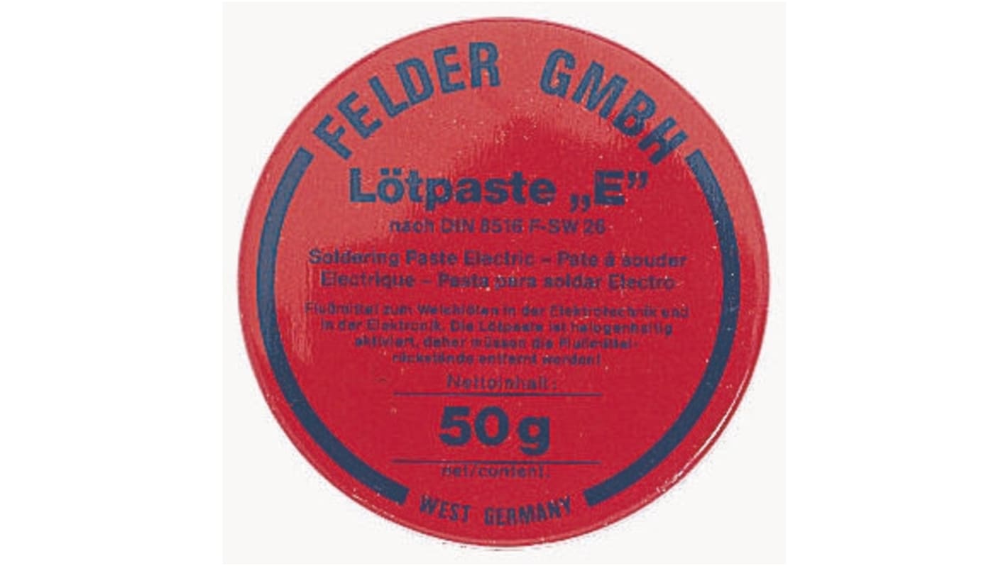 Felder Lottechnik F-SW26 Lötpaste, Dose 50g