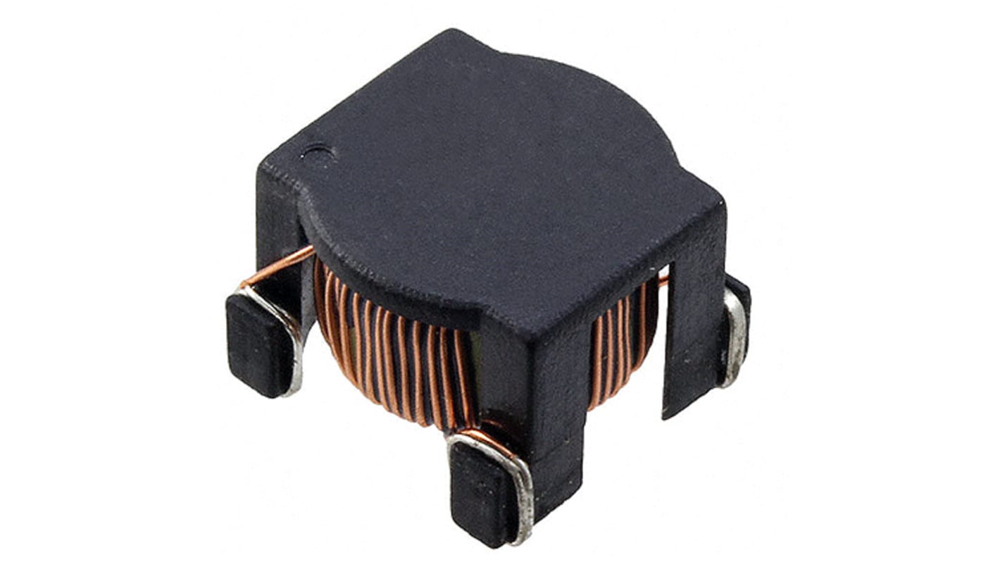 RS PRO Unshielded Wire-wound SMD Inductor 100 μH ±15% Wire-Wound 1.4A Idc