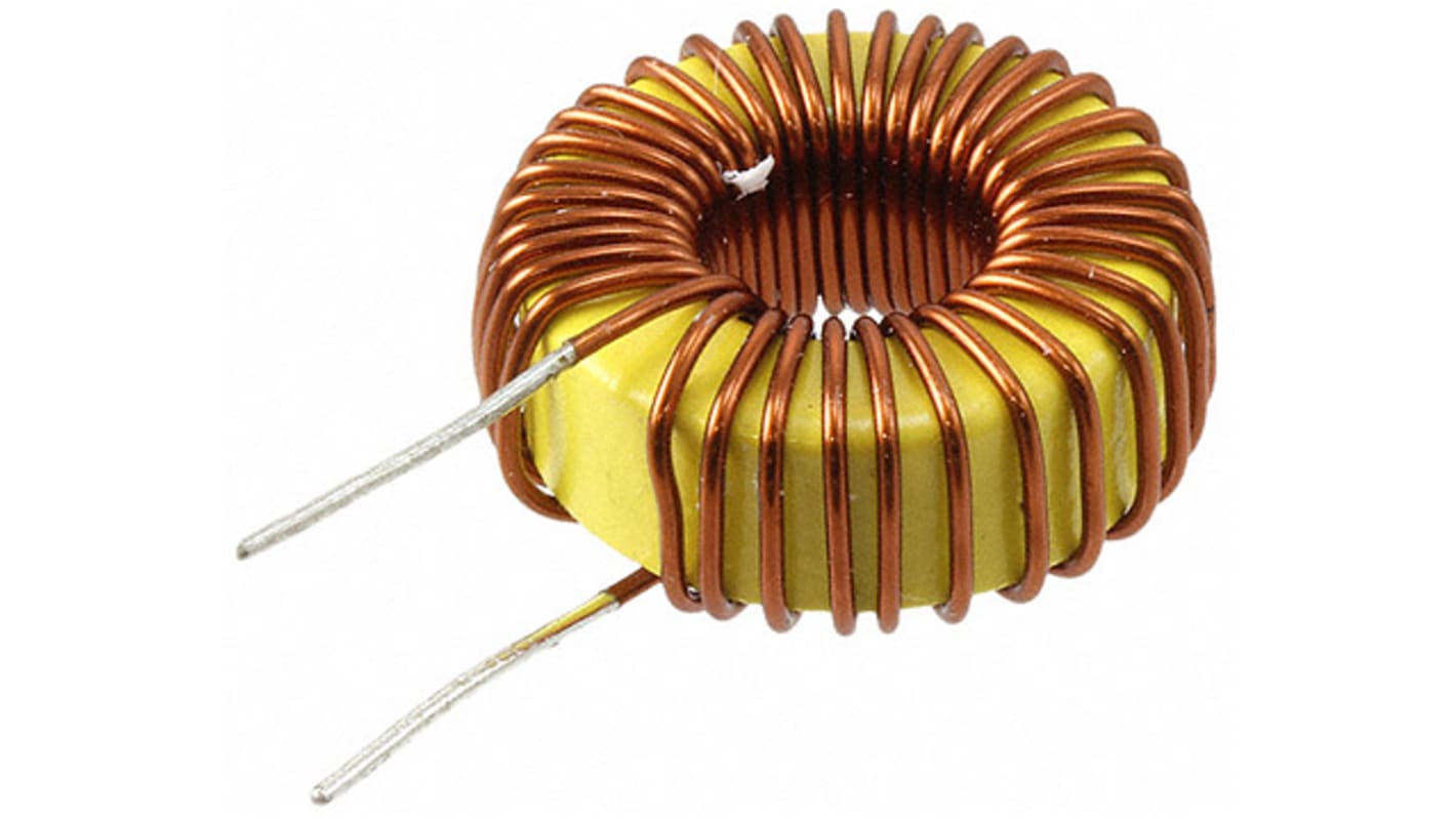 RS PRO 100 μH ±15% Leaded Inductor, 1A Idc, 0.044Ω Rdc