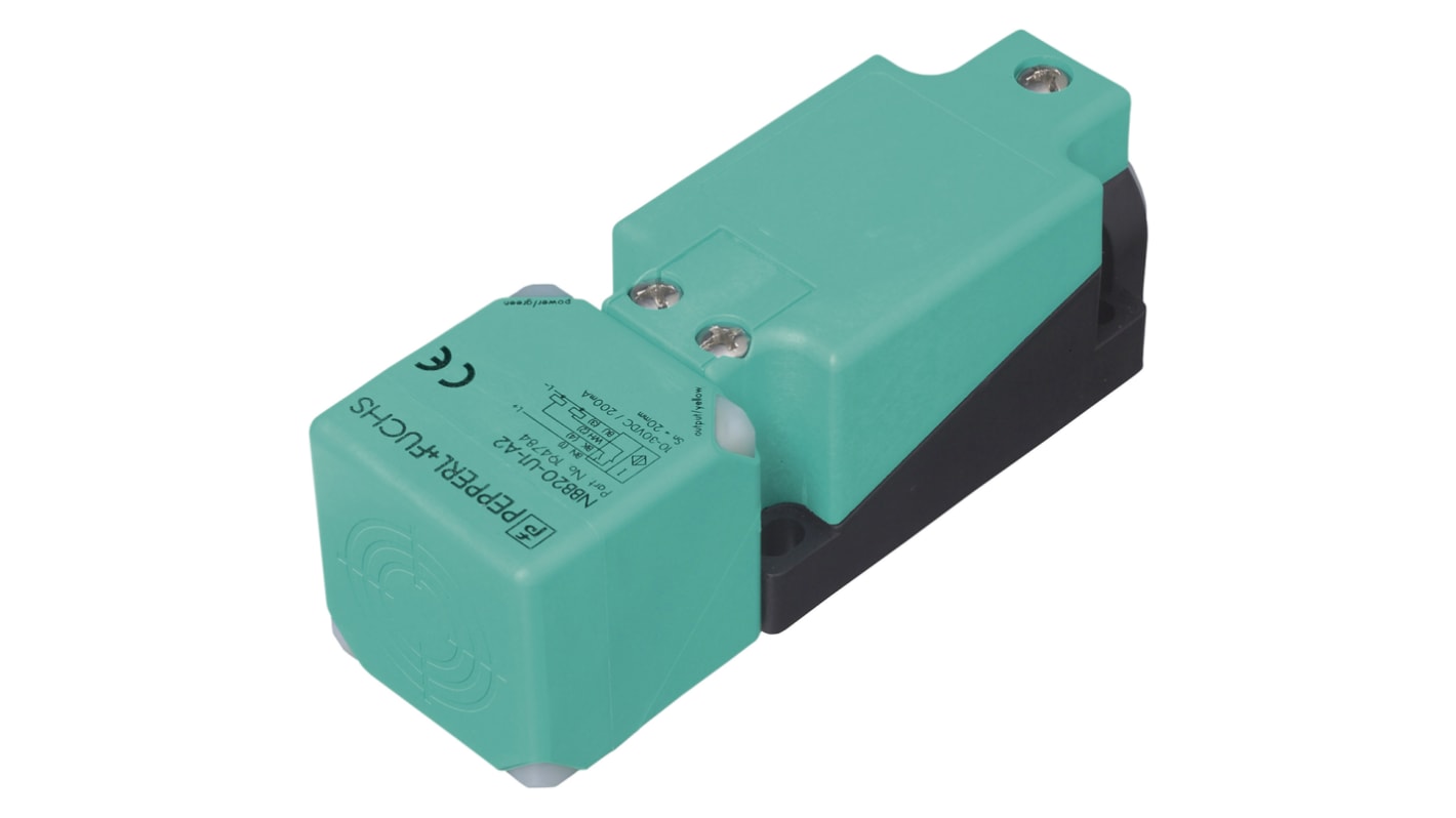 Rs-Online Sensore di prossimità a parallelepipedo Pepperl + Fuchs rilevamento 40 mm 5 → 60 V cc