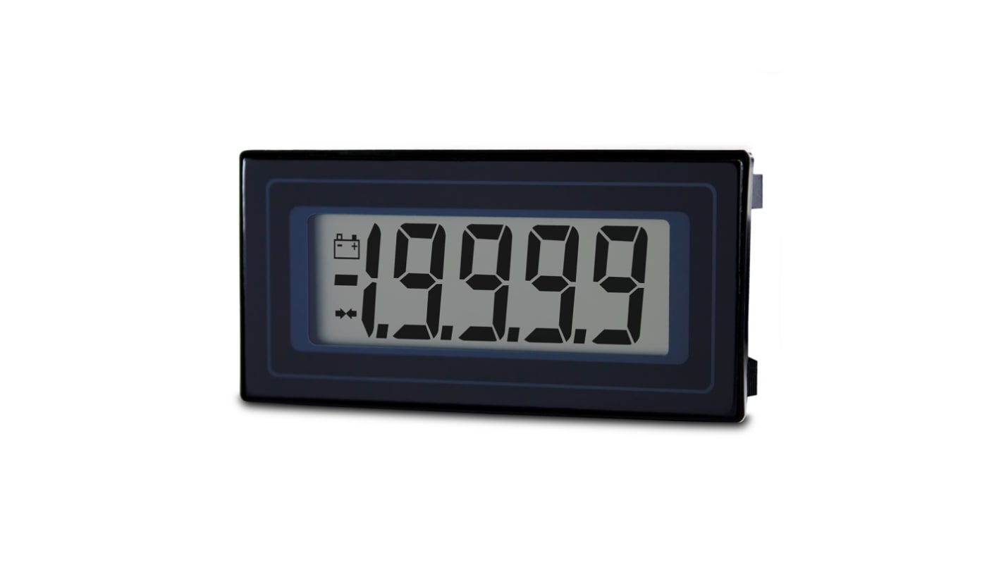 Lascar Digital Voltmeter DC, LCD Display 4.5-Digits ±1 %