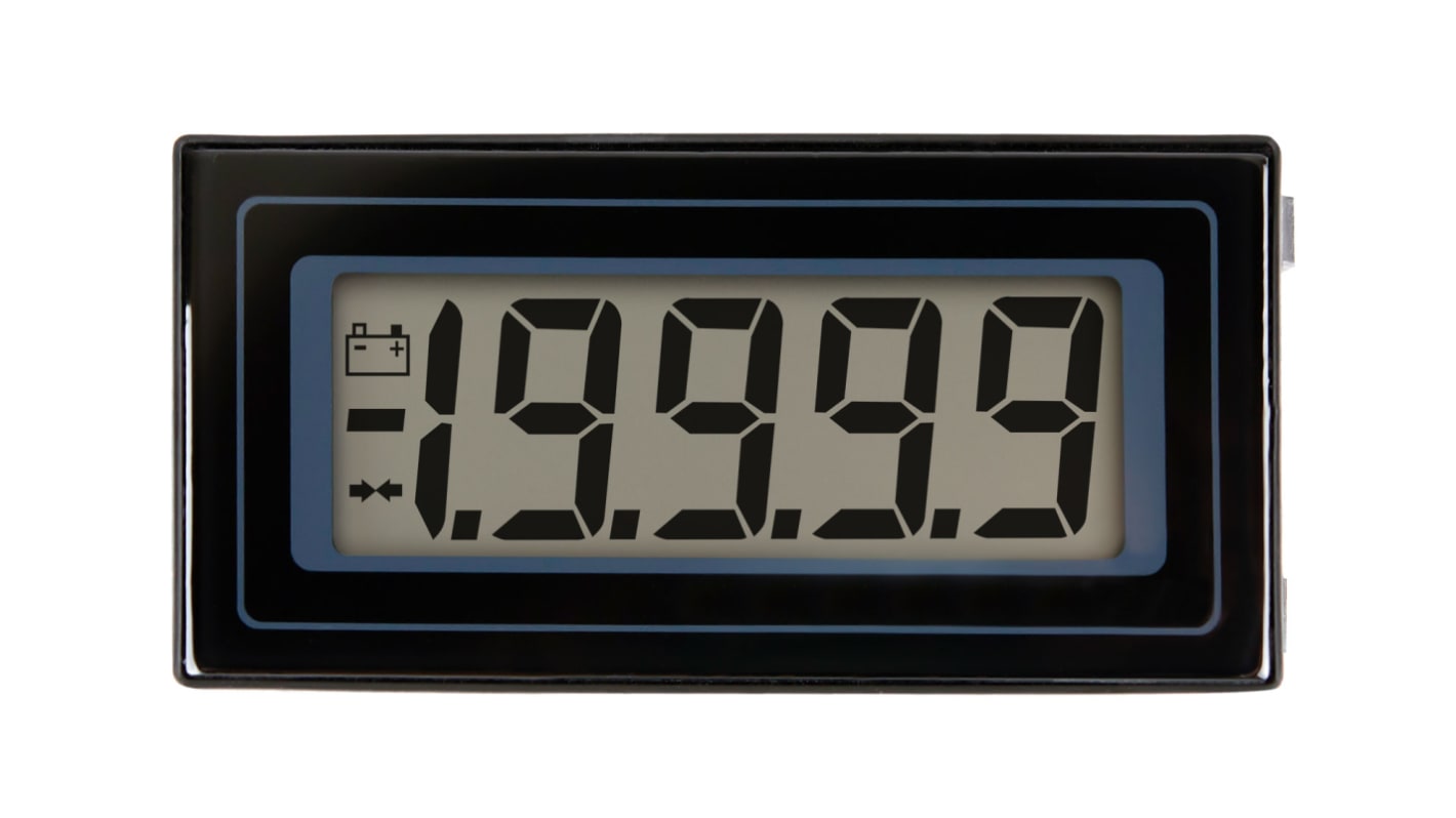 Voltmetro digitale in c.c. Lascar, display LCD a 4.5 cifre