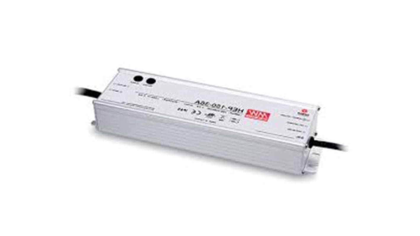 MEAN WELL Switching Power Supply, HEP-150-36A, 36V dc, 4.2A, 151W, 1 Output, 127 → 431 V dc, 90 → 305 V