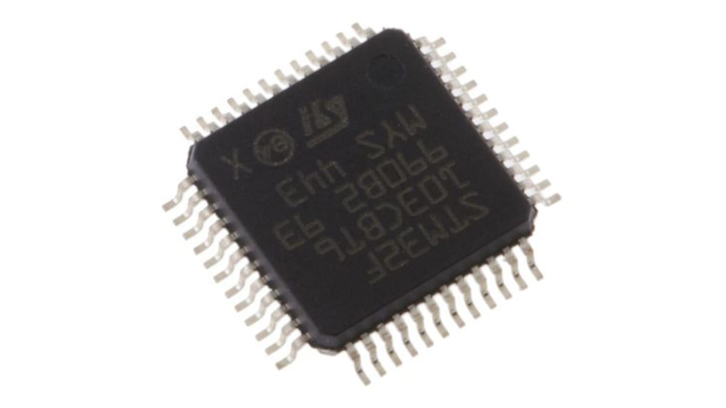 STMicroelectronics STM32L051C8T6, 32bit ARM Cortex M0+ Microcontroller, STM32L0, 32MHz, 64 kB Flash, 48-Pin LQFP