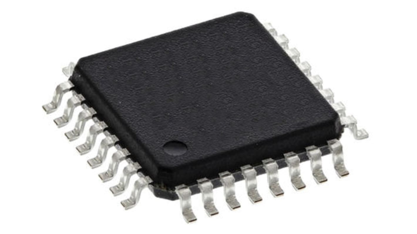STMicroelectronics STM32L0单片机, ARM Cortex M0+内核, 32针, LQFP, 最大32MHz, 64 kB 闪存, 8 kB RAM