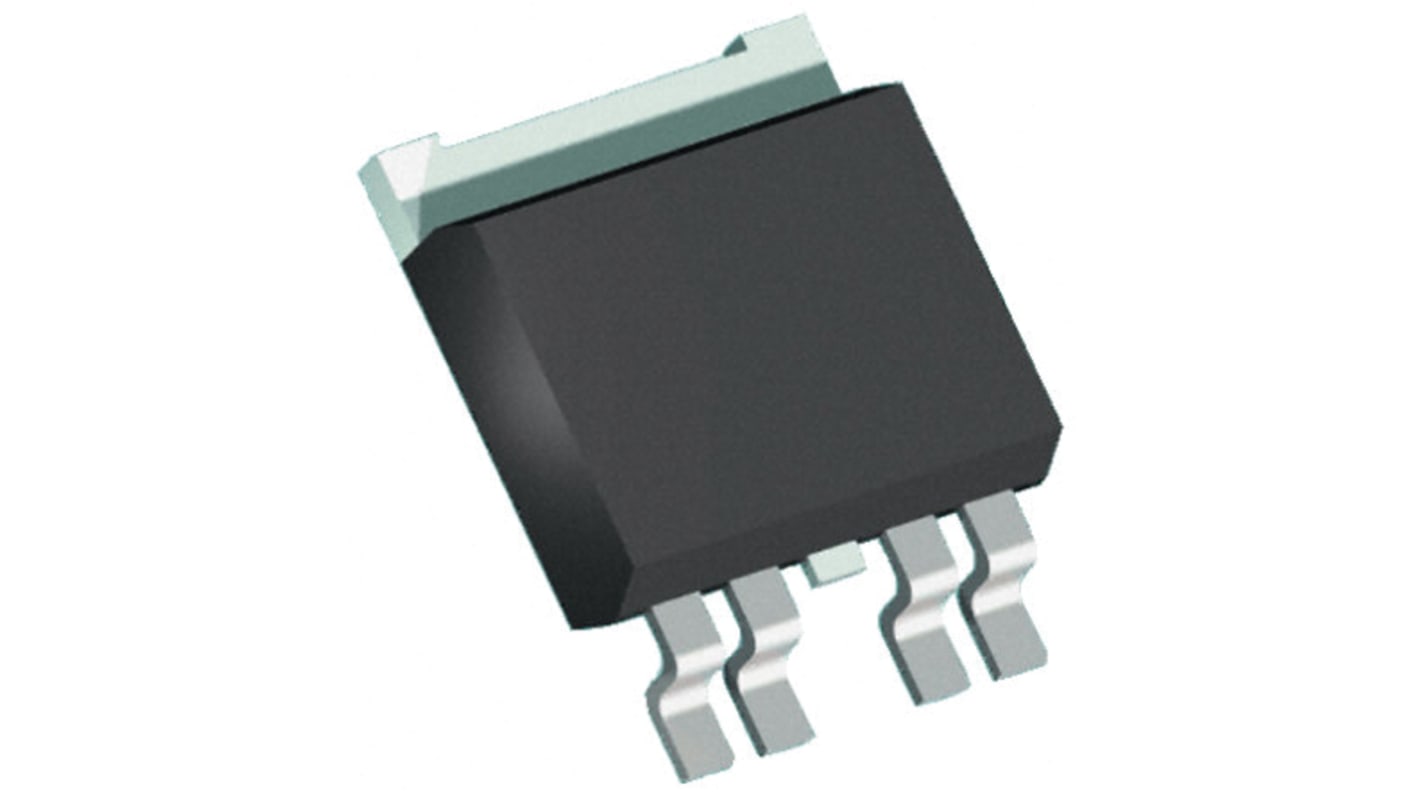 Infineon LDO稳压芯片, 1.5 V输出, 500mA最大输出, 单路输出, TO-252, 5针, 贴片安装, -40 °C→+150 °C