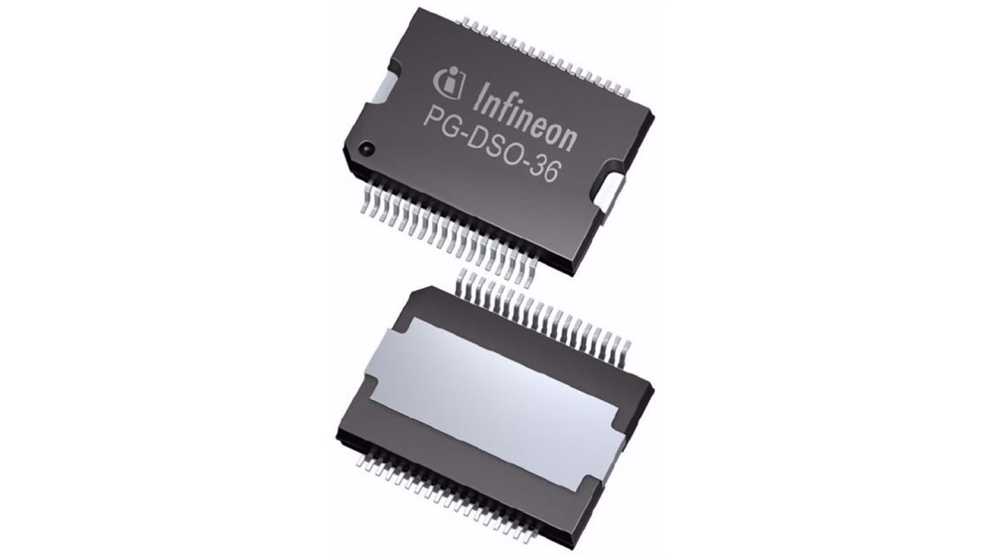 Infineon Power Switch IC Netzschalter, Hochspannungsseite Hochspannungsseite 320mΩ 45 V max. 8 Ausg.