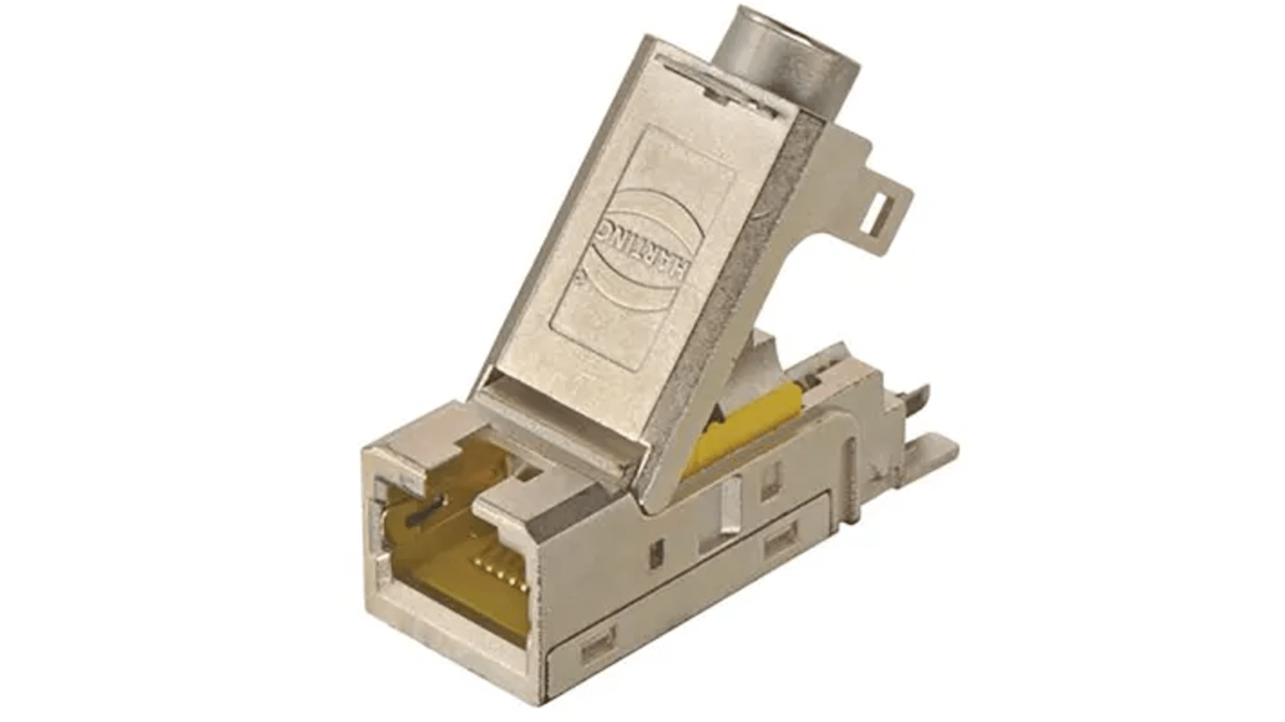HARTING Heavy Duty Power Connector Module, 1A, Female, Han-Modular Series, 8 Contacts