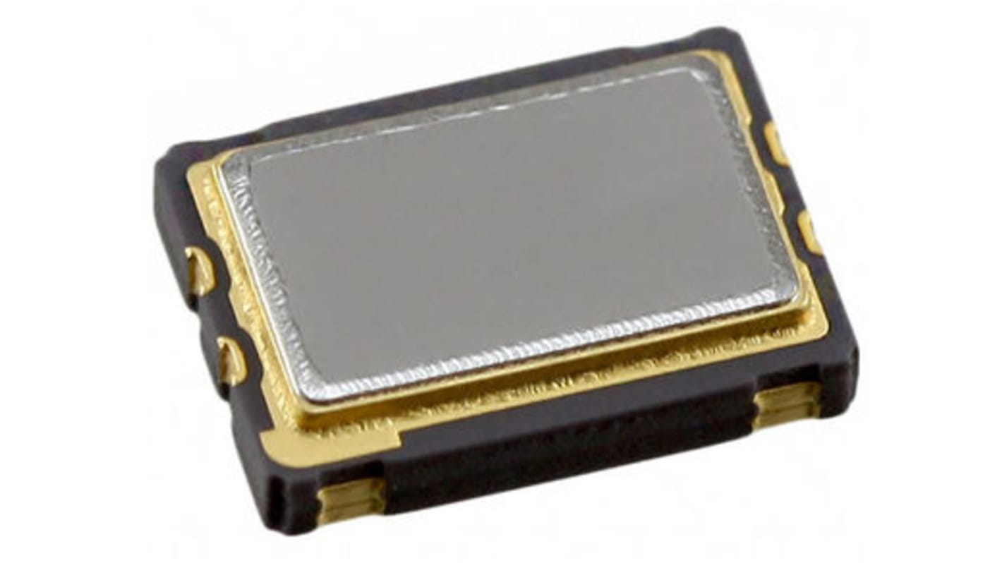 KYOCERA, 5MHz Clock Oscillator, ±50ppm CMOS, 4-Pin CSMD KC7050A5.00000C30E00