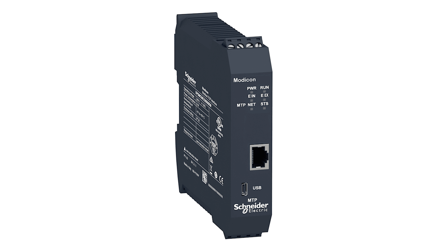 Schneider Electric 通信模块, 24 V dc, DIN 导轨安装, XPSMCM系列