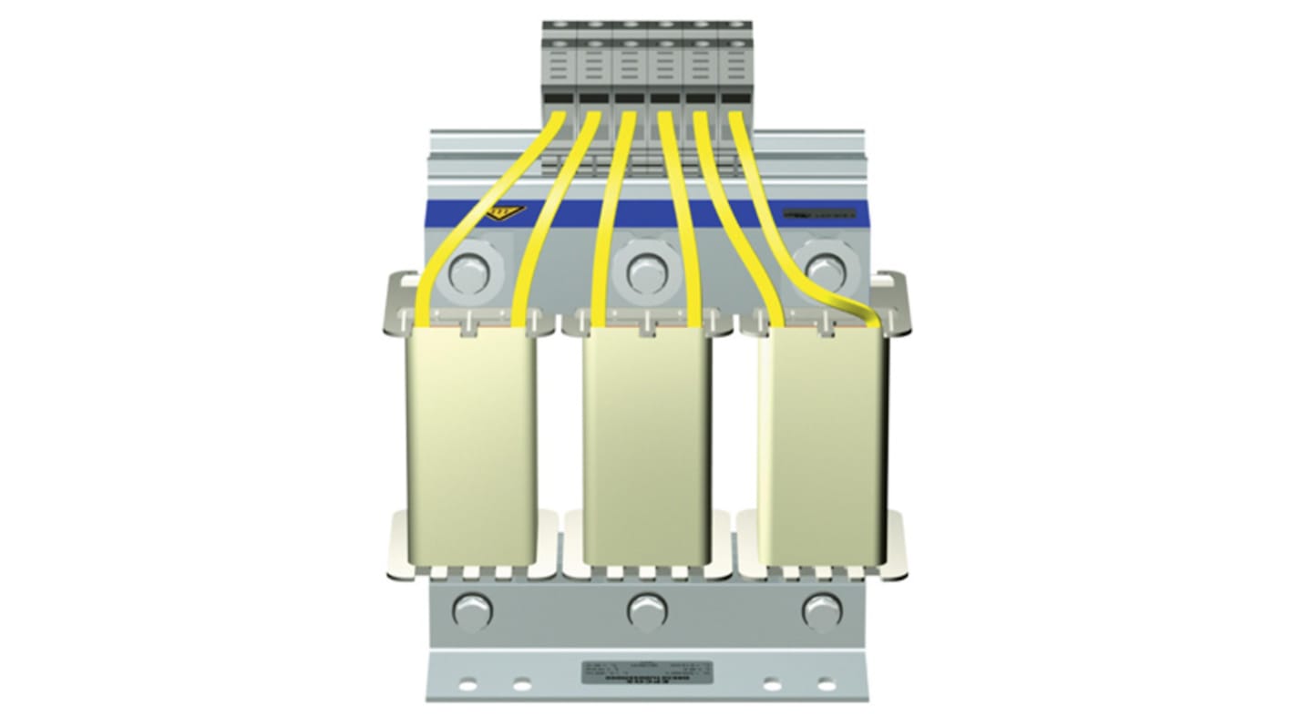 EPCOS, B86301U 45A 520 V ac 50/60Hz, Chassis Mount EMC Filter, Terminal Block 3 Phase
