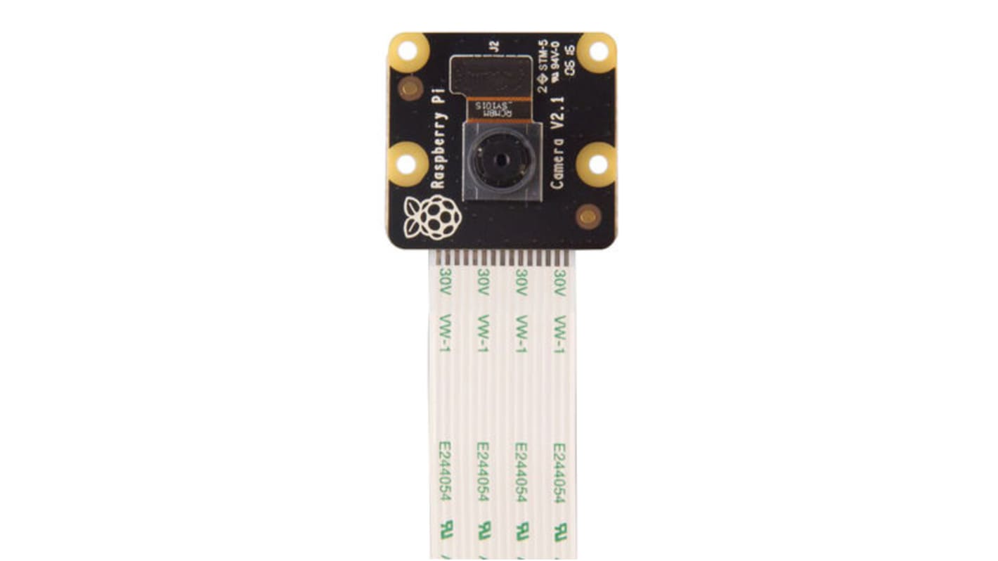 Módulo de cámara Raspberry Pi serie PiNoIR, interfaz CSI-2, resolución 3280 x 2464 píxeles, 30fps
