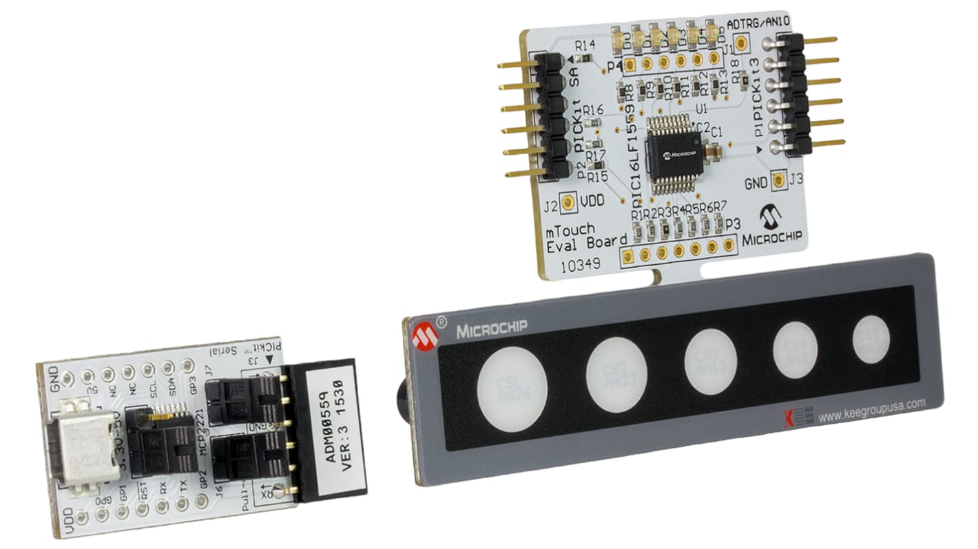 Microchip low Cost mTouch Capacitive Touch Development Kit