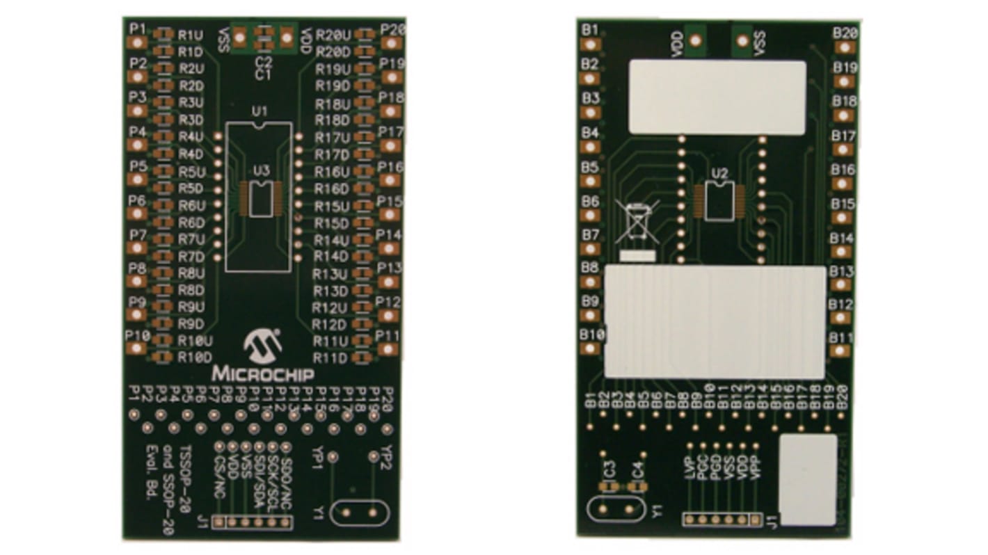 Accessori per kit di sviluppo Microchip TSSOP20EV
