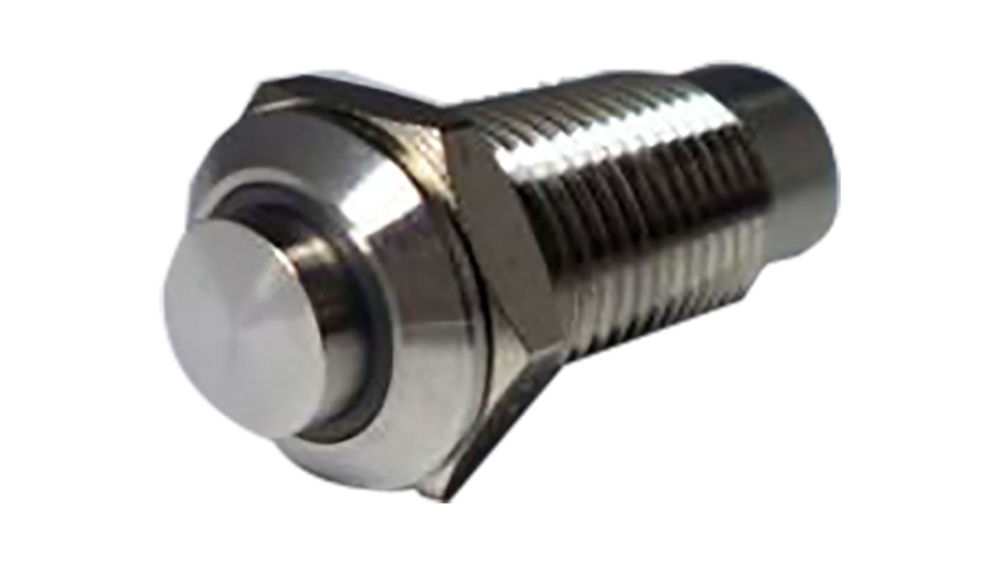 Interruttore a pulsante RS PRO, A ritenuta, SPST, luminoso, 1A, IP40 Montaggio a pannello