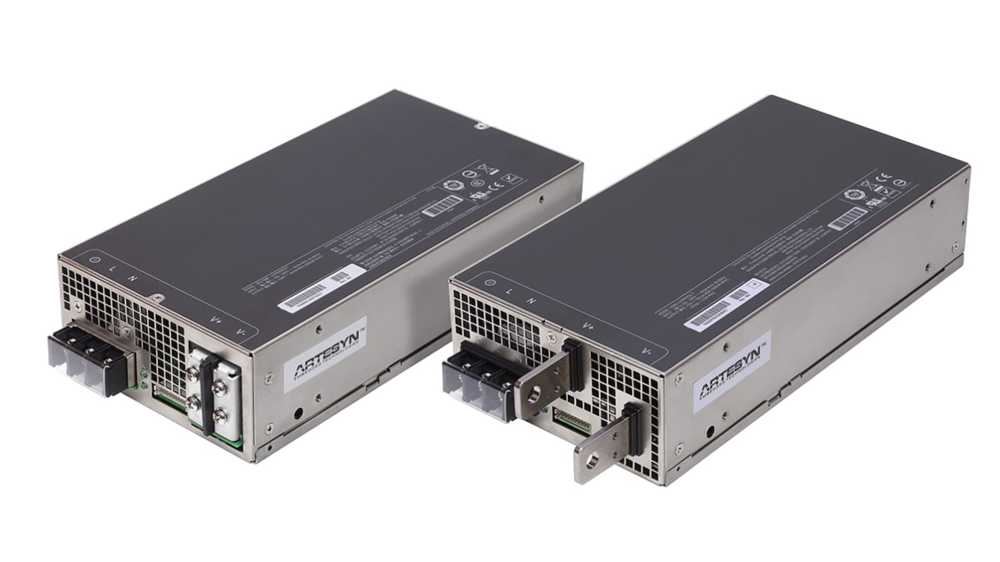 Artesyn Switching Power Supply, LCM1000W-T, 48V dc, 20.8A, 1kW, 1 Output, 90 → 264V ac Input Voltage