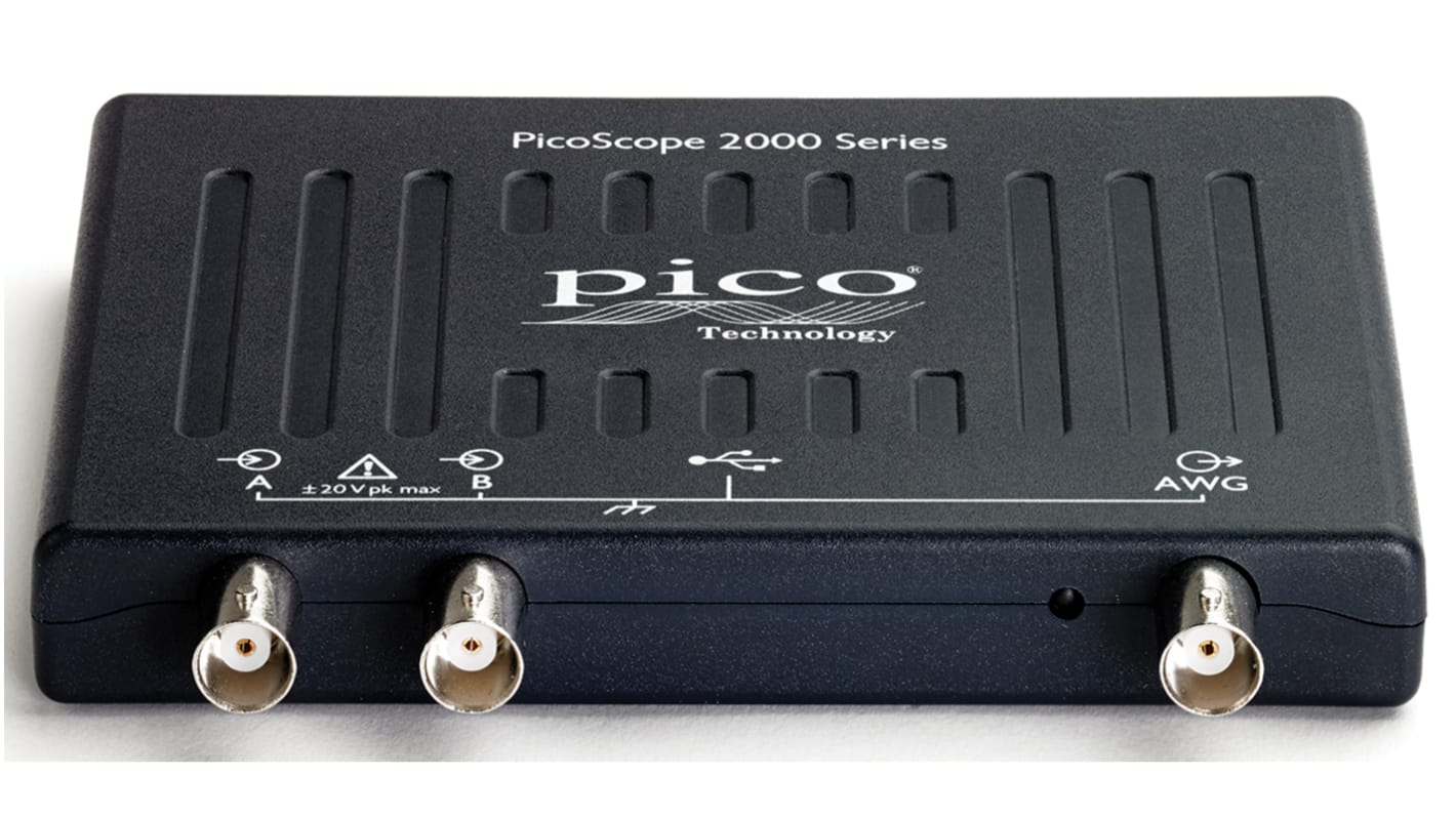 Pico Technology 2207B PicoScope 2000 Series, 70MHz PC Based Oscilloscope, 2 Analogue Channels - UKAS Calibrated