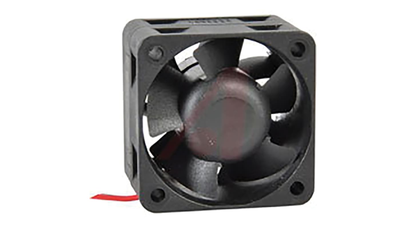 Sunon GM Series Axial Fan, 12 V dc, DC Operation, 39.8m³/h, 2.8W, 230mA Max, 40 x 40 x 28mm