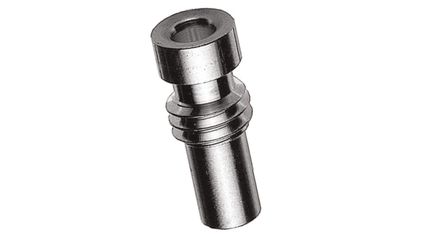 Telegartner Cable Mount UHF Connector, 50Ω, Crimp, Solder Termination, Straight Body