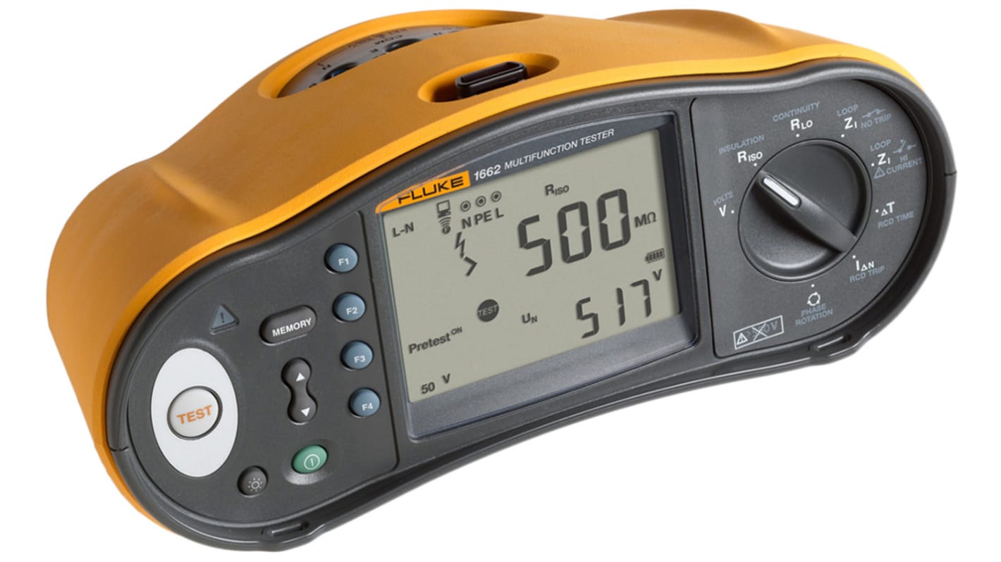 Fluke 1662 Multifunction Tester, 100V UKAS Calibration