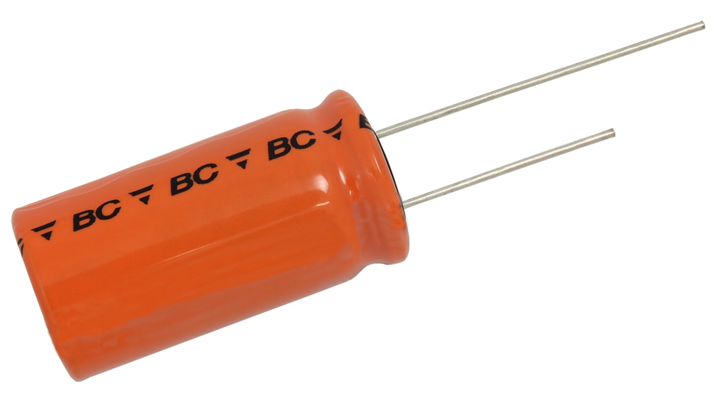 Vishay, Superkondensator, 35F, -20 → +50%, 20mΩ, 2.7V dc, Hulmontering, Kapsling: 1631