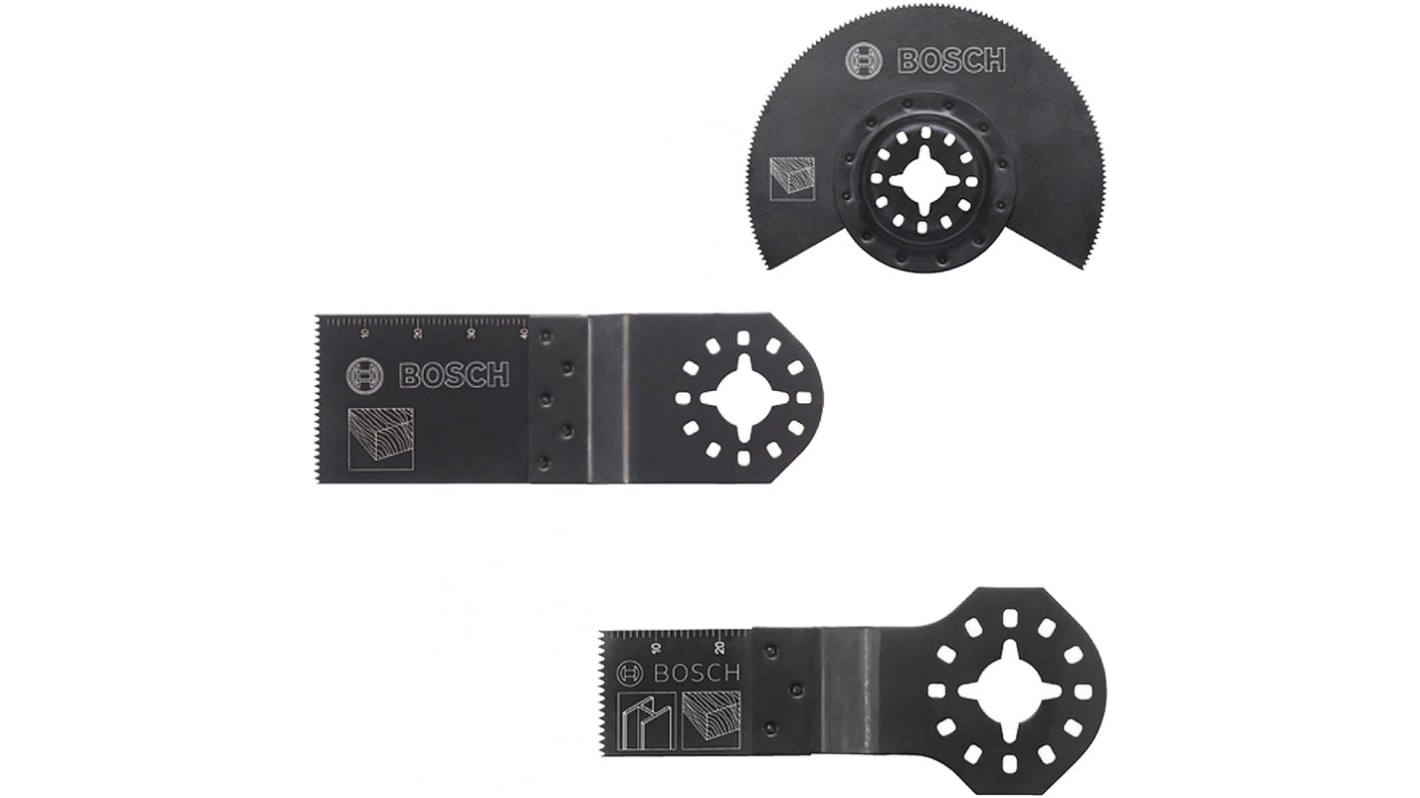 Bosch 3-Piece Oscillating Blade Set, for use with Multi-Cutter