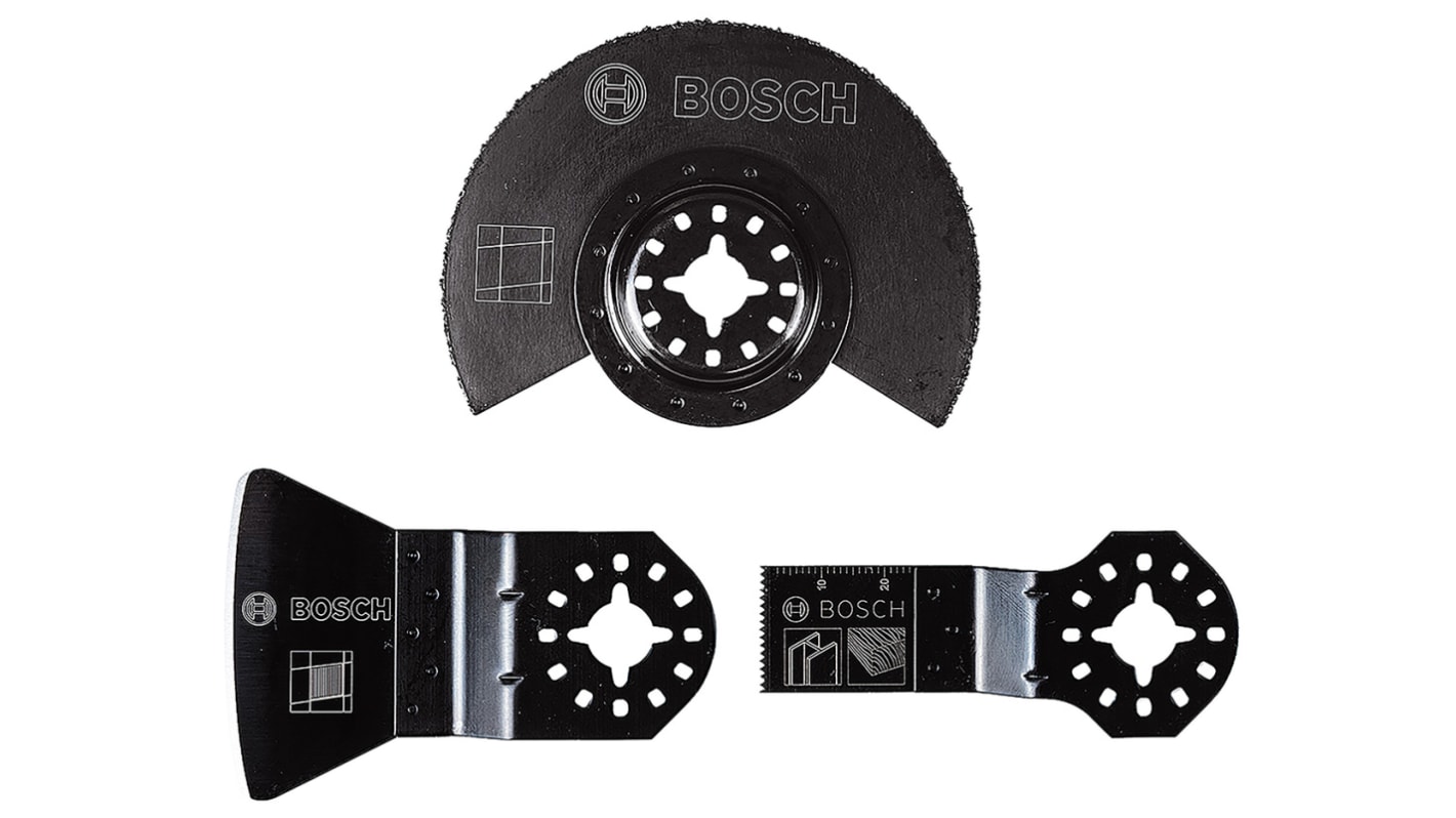 Jeu de lames oscillantes Bosch à utiliser avec Multicoupe