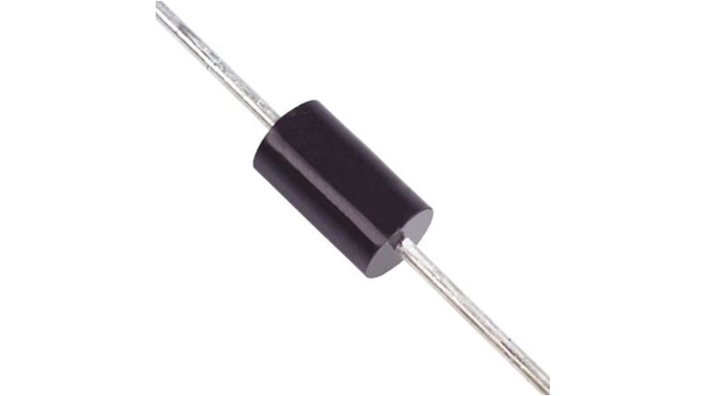 onsemi 600V 3A, Rectifier Diode, 2-Pin Axial 1N5406RLG