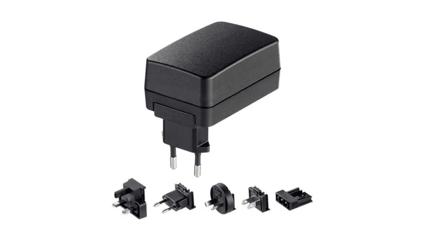 Friwo 18W Plug-In AC/DC Adapter 9V dc Output, 2A Output