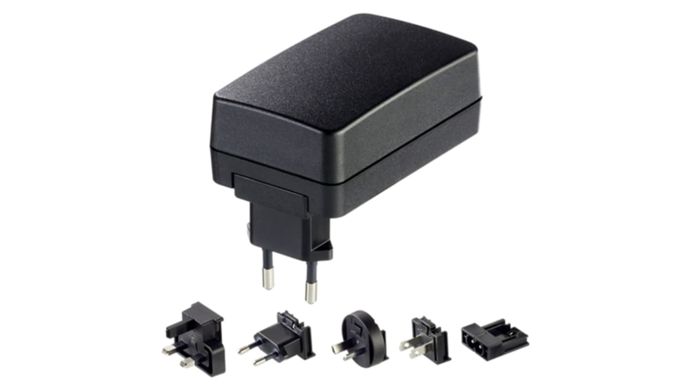 Friwo 30W Plug-In AC/DC Adapter 24V dc Output, 1.3A Output