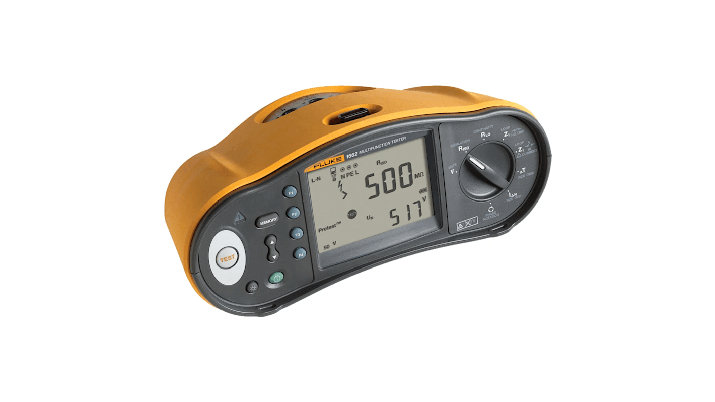 Fluke 1662 Multifunction Tester, 100 V, 250 V, 500 V, 1000 V