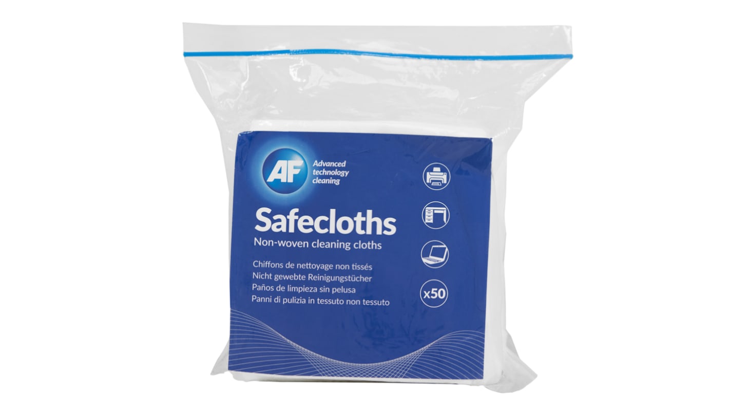 Electrolube Safecloths Wet Screen Wipes, Pack of 50