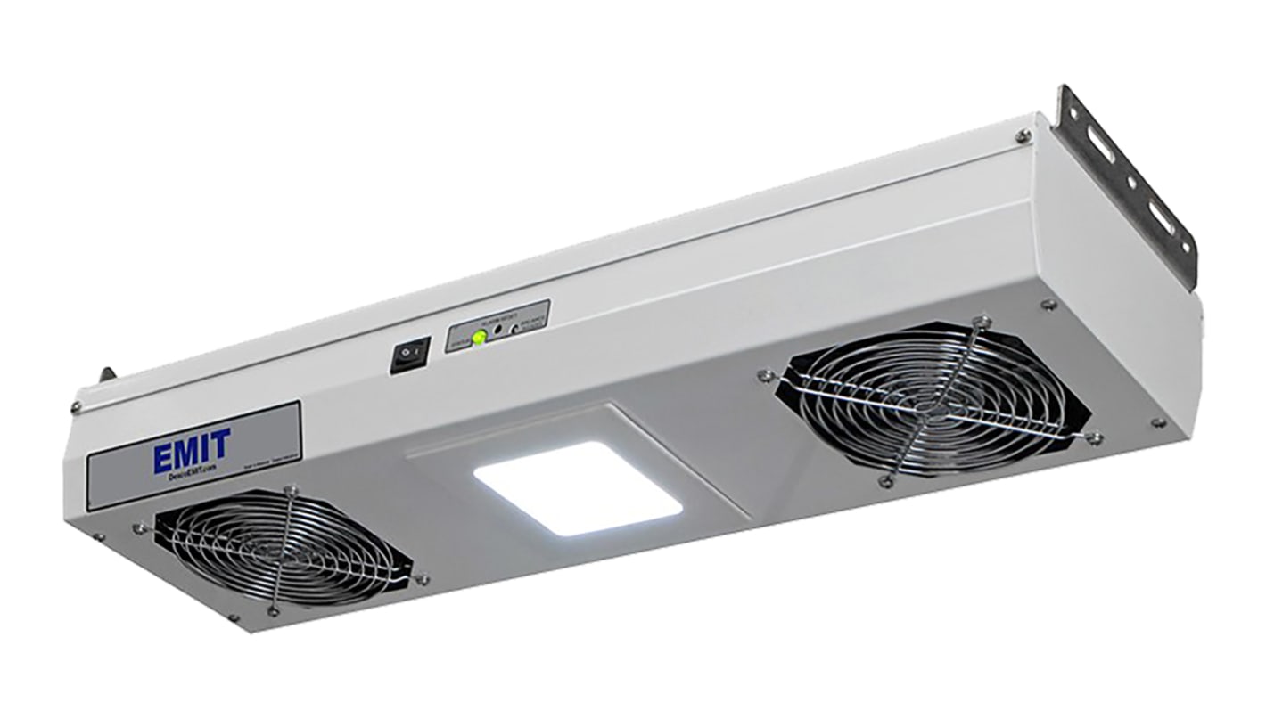 Ionizér 170 → 340m³/h 220V ac 2 ventilátory, Nad hlavou Ano 10 → 20V Typ F - zástrčka Schuko