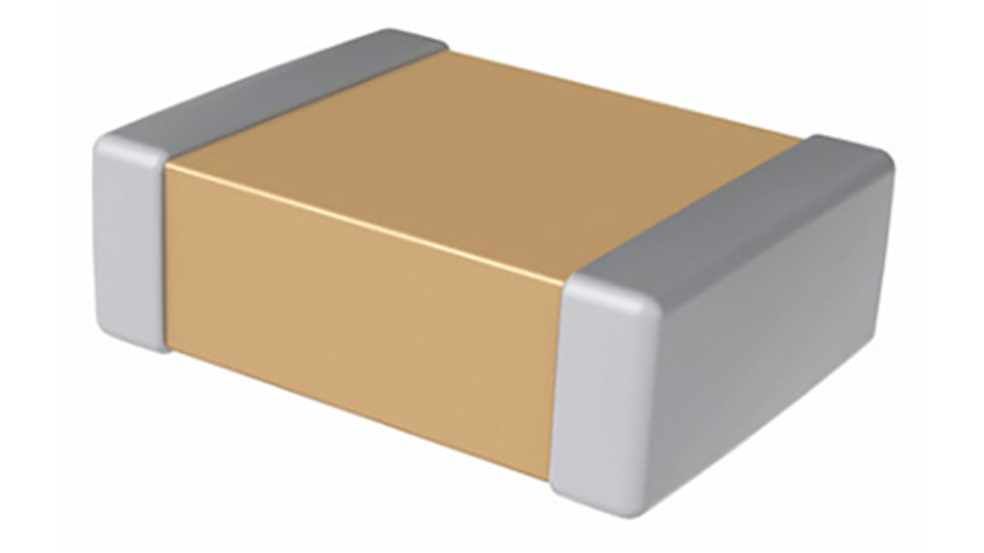 KEMET 100nF Multilayer Ceramic Capacitor MLCC, 25V dc V, ±20% , SMD