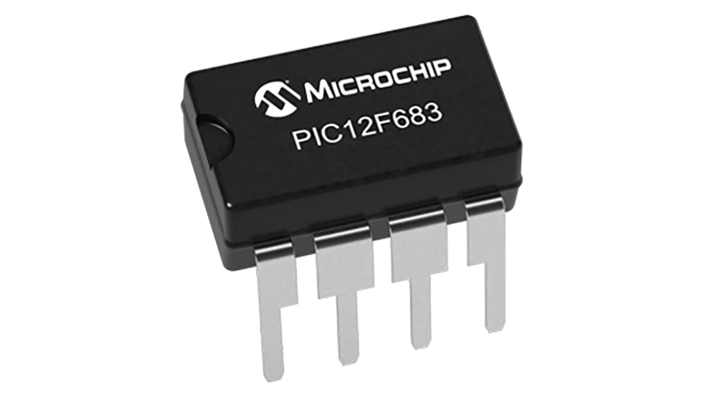 PIC12F683-I/P | Microchip マイコン, PIC, 20MHz, 3.5 kB PIC12F683-I/P | Microchip マイコン, PIC, 20MHz, 3.5 kB