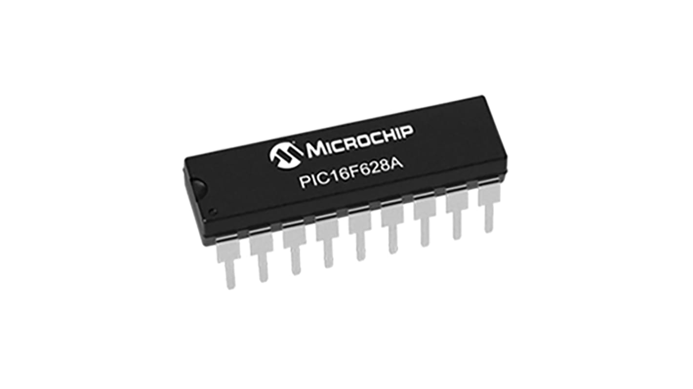 Microchip, 8bit PIC, PIC16F Microcontroller, 20MHz, 3.5 kB Flash, 18-Pin PDIP