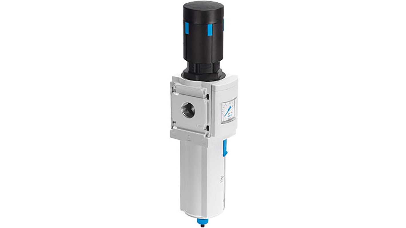 Festo MS6-LFR Filter Regulator, 5μm, G 1/2, Manual, 20 bar, 529184