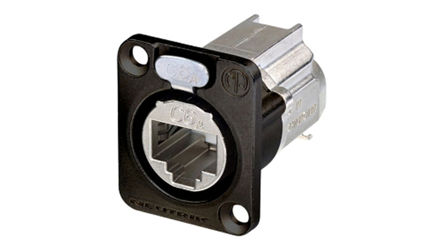 Neutrik, etherCON CAT6A D shape IDC Connector for use with etherCON Connectors