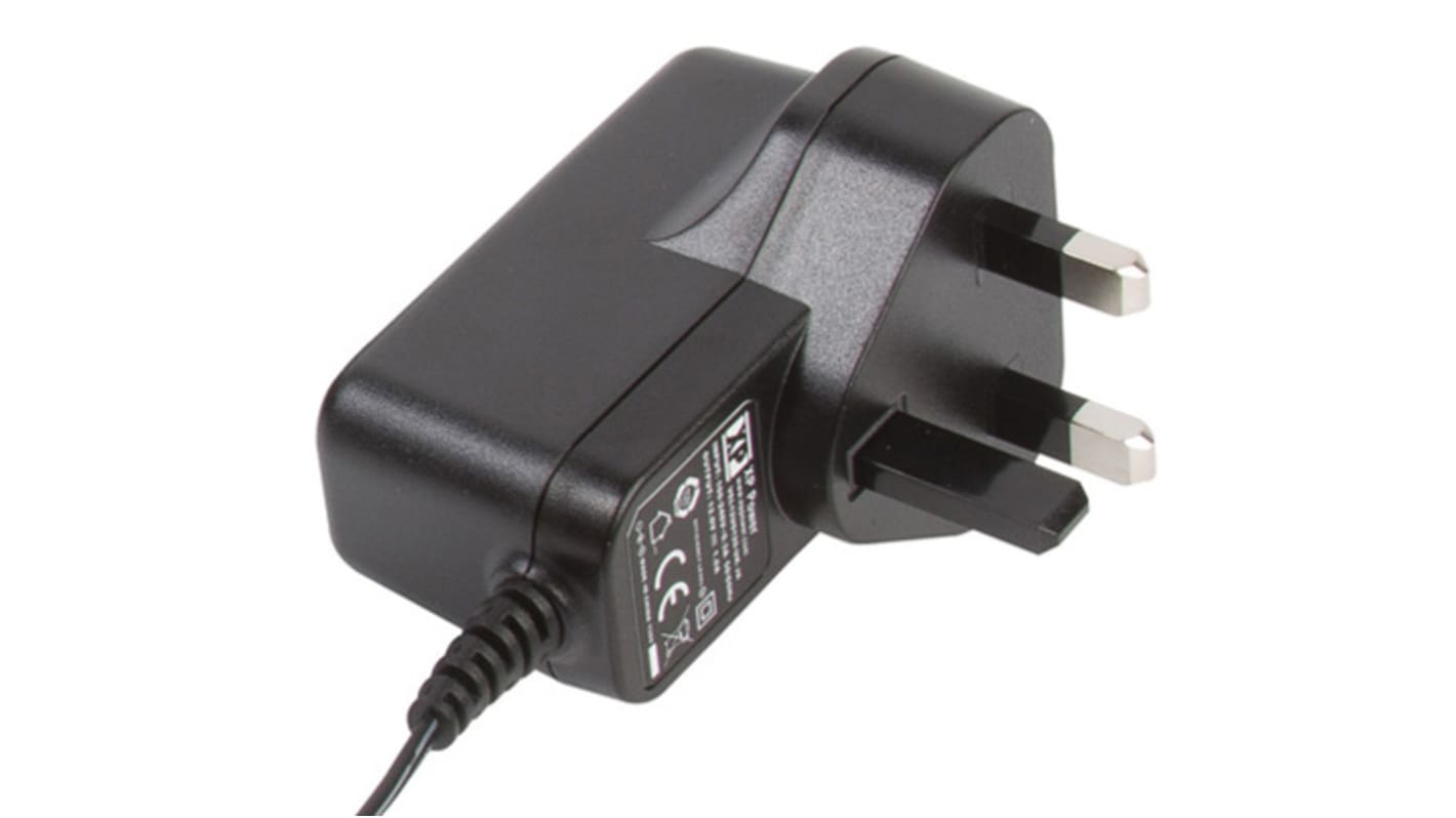 XP Power 18W Plug-In AC/DC Adapter 15V dc Output, 1.25A Output