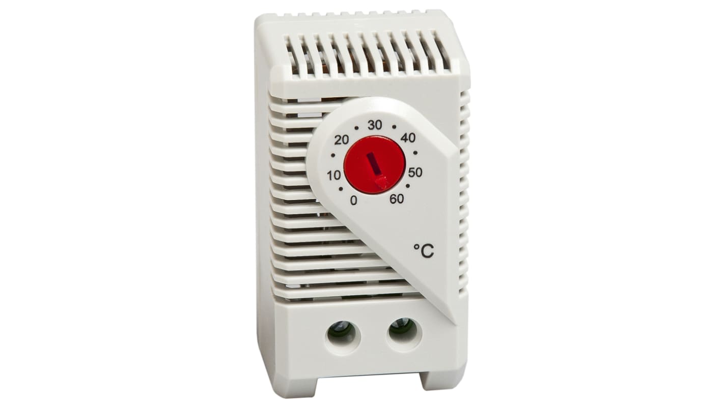 Termostat do szaf sterowniczych 0 → +60 °C. NC STEGO KTO 011