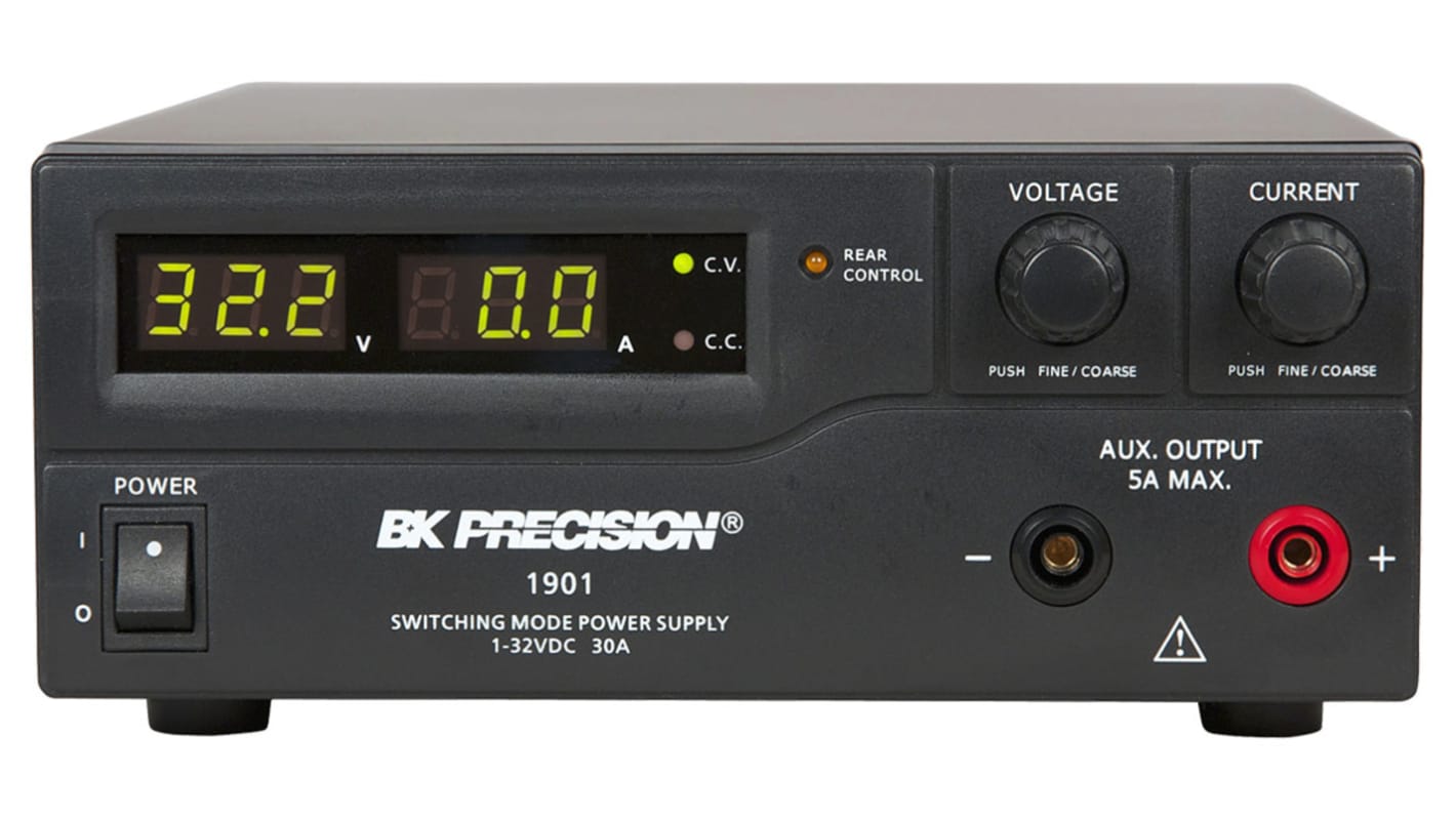 BK Precision Digital Bench Power Supply, 32V, 30A, 2-Output, 960W