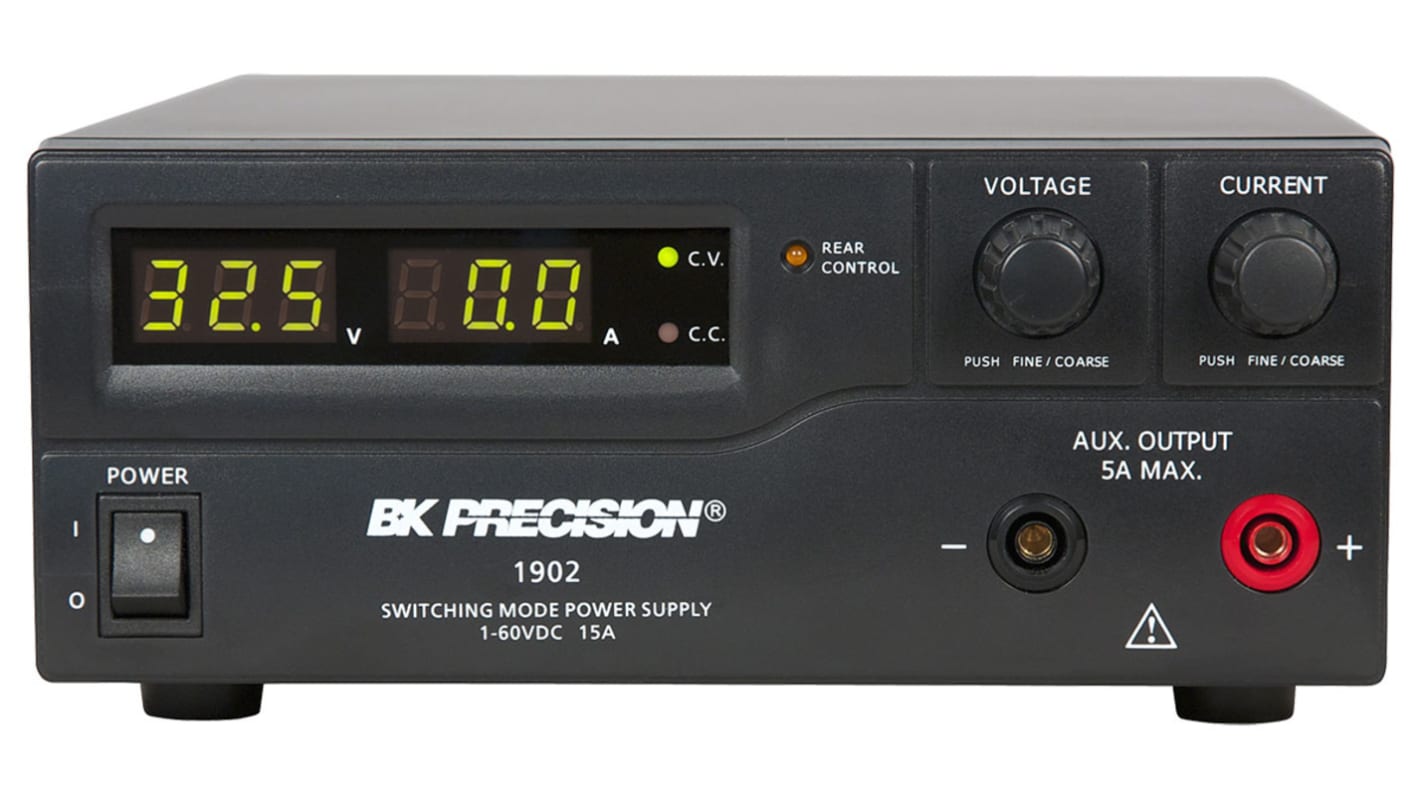 BK Precision BK1902B 2-Kanal Digital Labornetzgerät 900W, 0 → 60V / 15A
