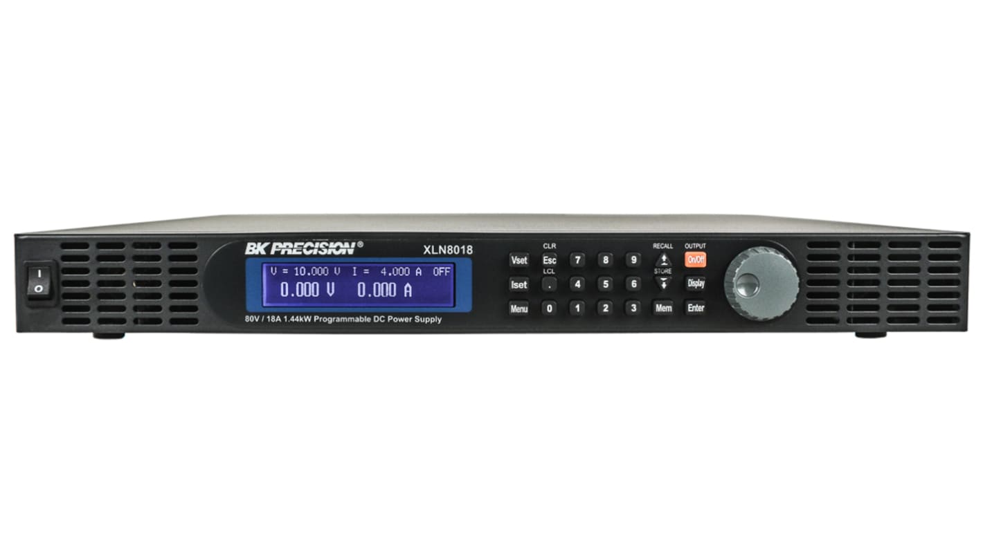Zasilacz laboratoryjny 0 → 80V 18A BK Precision 1.4kW Programowalny zasilacz DC