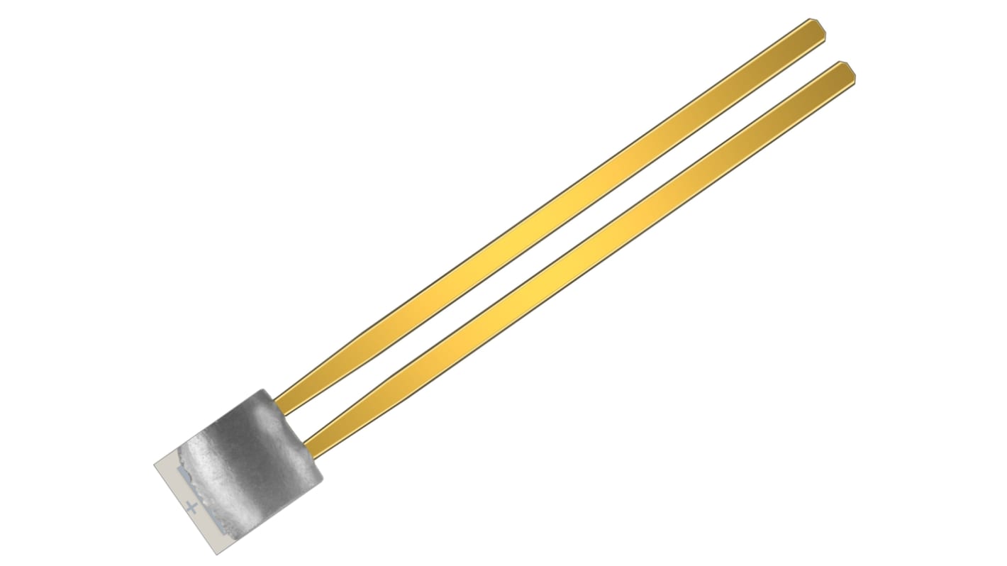 IST INNOVATIVE SENSOR TECHNOLOGY PT1000 RTD Sensor, 2mm Dia, 2.3mm Long, 2 Wire, Chip, Class A +300°C Max