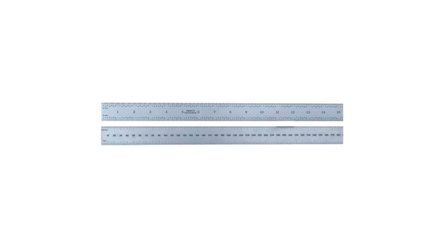 RS PRO 900mm Steel Imperial, Metric Ruler, With UKAS Calibration