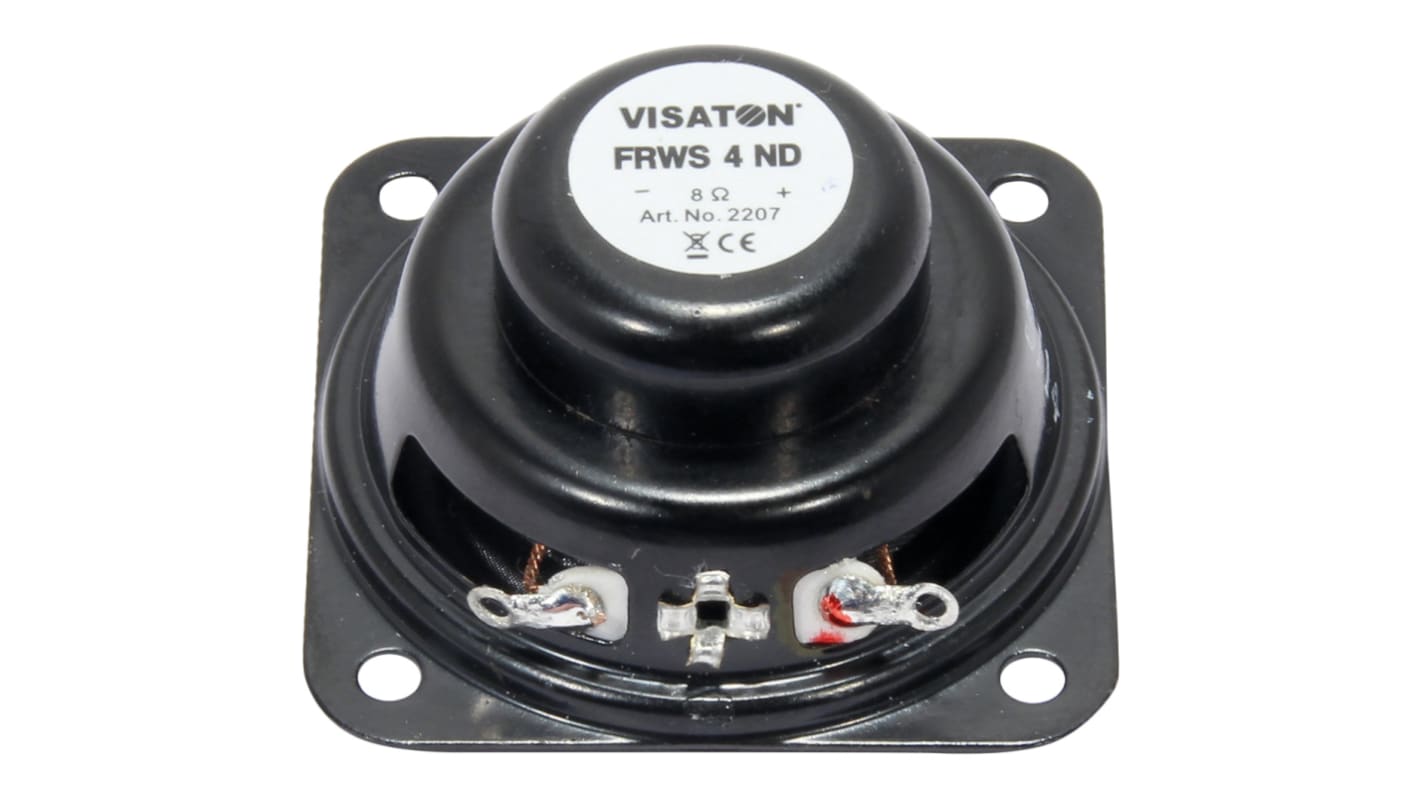 Visaton 39mm dia 2W nom Full Range Speaker Driver, 8Ω, 150 → 20000 Hz